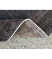 5x7 dark deco dining room rug, distressed rug, retro bedroom rug