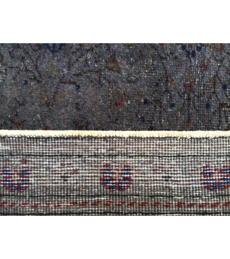 5x7 dark deco dining room rug, distressed rug, retro bedroom rug