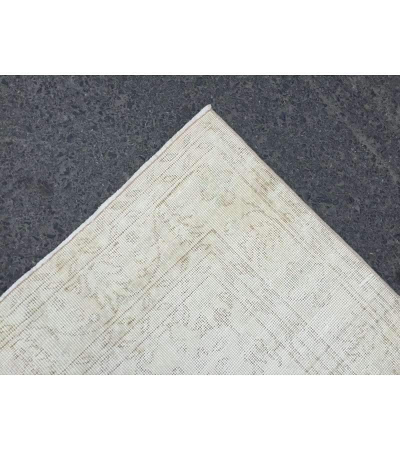 7x10 rug for living room, retro bedroom rug, dining room rug, 6'6 X 9'11 Ivory Area Rug