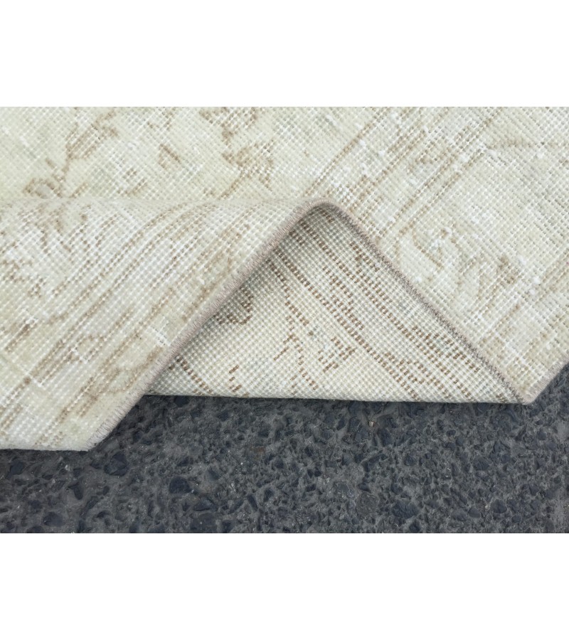 7x10 rug for living room, retro bedroom rug, dining room rug, 6'6 X 9'11 Ivory Area Rug