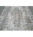 6x10 hand woven rug, grey brown office rug, Turkish rug ,6'1 X 9'6 Handmade Rug