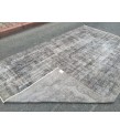 6x10 hand woven rug, grey brown office rug, Turkish rug ,6'1 X 9'6 Handmade Rug
