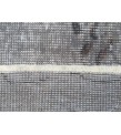 6x10 hand woven rug, grey brown office rug, Turkish rug ,6'1 X 9'6 Handmade Rug