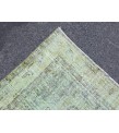 6x10 distressed green rug, ,Area rug, 5'9 X 9'6 Rug for bedroom, Boho rug