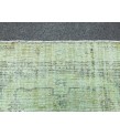 6x10 distressed green rug, ,Area rug, 5'9 X 9'6 Rug for bedroom, Boho rug