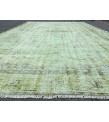 6x10 distressed green rug, ,Area rug, 5'9 X 9'6 Rug for bedroom, Boho rug