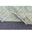 6x10 distressed green rug, ,Area rug, 5'9 X 9'6 Rug for bedroom, Boho rug