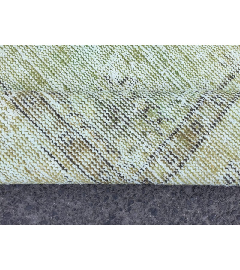 6x10 distressed green rug, ,Area rug, 5'9 X 9'6 Rug for bedroom, Boho rug