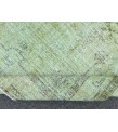 6x10 distressed green rug, ,Area rug, 5'9 X 9'6 Rug for bedroom, Boho rug
