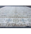 10x13 retro area rug, Persian living room rug, 9'6 X 12'7 woven rug