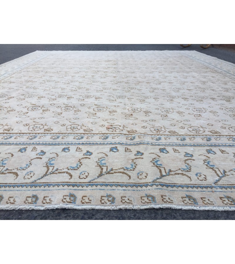 9x12 Persian handmade living room rug , Bedroom Rug, 9'3 X 12'1 Vintage wool rug