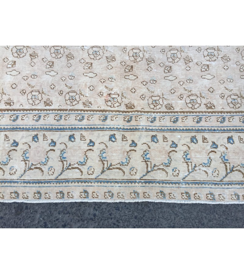 9x12 Persian handmade living room rug , Bedroom Rug, 9'3 X 12'1 Vintage wool rug