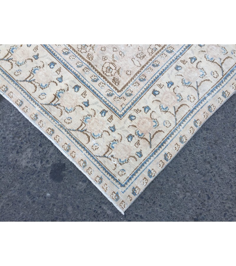 9x12 Persian handmade living room rug , Bedroom Rug, 9'3 X 12'1 Vintage wool rug