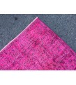5x9 rustic pink rug, dining room rug, pink rug, 5'3 X 9'5 woven rug