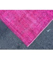 5x9 rustic pink rug, dining room rug, pink rug, 5'3 X 9'5 woven rug