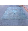 8x10 vintage nomadic rug, distressed rug, rug for living room, 7'6 X 10'3 Area Rug 