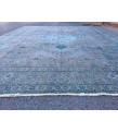 8x10 vintage nomadic rug, distressed rug, rug for living room, 7'6 X 10'3 Area Rug 