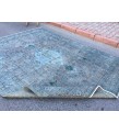 8x10 vintage nomadic rug, distressed rug, rug for living room, 7'6 X 10'3 Area Rug