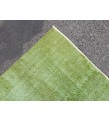 6x10 simple pattern green rug, dining room rug, bed plan rug, 6'5 X 9'10 Boho rug