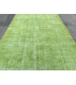 6x10 simple pattern green rug, dining room rug, bed plan rug, 6'5 X 9'10 Boho rug