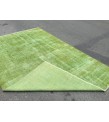 6x10 simple pattern green rug, dining room rug, bed plan rug, 6'5 X 9'10 Boho rug