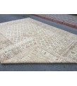 9x13 hand knotted rug, Wool Vintage Rug , 9'4 X 12'8 Oversize Living room rug