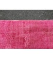 7x10 simple pink area rug, oriental rug, pink rug ,6'9 X 9'10 dining room rug