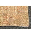 10x13 retro Turkish rug,wool woven rug, 9'6 x 12'9 Area rug, vintage rug, Living room rug, Bedroom rug
