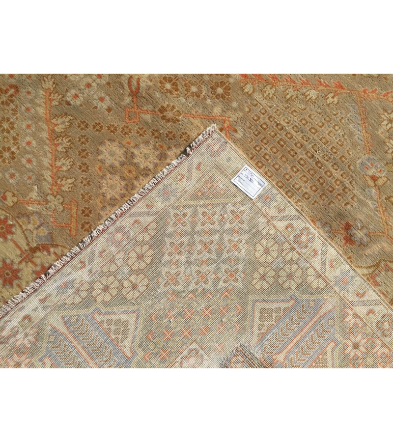 10x13 retro Turkish rug,wool woven rug, 9'6 x 12'9 Area rug, vintage rug, Living room rug, Bedroom rug