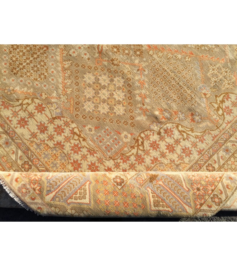 10x13 retro Turkish rug,wool woven rug, 9'6 x 12'9 Area rug, vintage rug, Living room rug, Bedroom rug