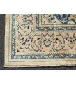 9x13 70's handmade rug beige with hint of pink, Vintage Rug , 9'4 X 13'1 Bedroom Rug, Living Room Rug