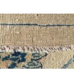9x13 70's handmade rug beige with hint of pink, Vintage Rug , 9'4 X 13'1 Bedroom Rug, Living Room Rug