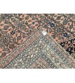 10x13 home decor rug, distressed rug, geometric area rug, 10'1 X 13'3 vintage rug
