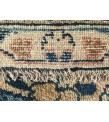 10x17 palace size Turkish rug, beige blue rug, 10'3 X 16'8 , 70's retro rug