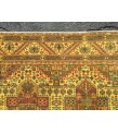 Turkish rug 6x9 , Living room rug 6'4 x 9'5 , yellow green Kitchen rug ,Oushak Rug, Vintage Rug, Anatolian Rug,Faded Rug