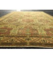 Turkish rug 6x9 , Living room rug 6'4 x 9'5 , yellow green Kitchen rug ,Oushak Rug, Vintage Rug, Anatolian Rug,Faded Rug