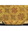 Turkish rug 6x9 , Living room rug 6'4 x 9'5 , yellow green Kitchen rug ,Oushak Rug, Vintage Rug, Anatolian Rug,Faded Rug