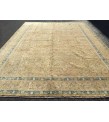 9x13 hand knotted vintage rug, Living room rugs , handmade area rug, 9'3 x 12'8 beige vintage rug