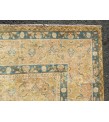 9x13 hand knotted vintage rug, Living room rugs , handmade area rug, 9'3 x 12'8 beige vintage rug