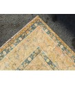 9x13 hand knotted vintage rug, Living room rugs , handmade area rug, 9'3 x 12'8 beige vintage rug