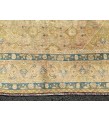 9x13 hand knotted vintage rug, Living room rugs , handmade area rug, 9'3 x 12'8 beige vintage rug