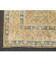 9x13 hand knotted vintage rug, Living room rugs , handmade area rug, 9'3 x 12'8 beige vintage rug