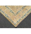 9x13 hand knotted vintage rug, Living room rugs , handmade area rug, 9'3 x 12'8 beige vintage rug