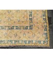 9x13 hand knotted vintage rug, Living room rugs , handmade area rug, 9'3 x 12'8 beige vintage rug