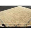 9x13 hand knotted vintage rug, Living room rugs , handmade area rug, 9'3 x 12'8 beige vintage rug