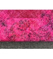 7x11 pink bedroom rug, boho rug, wool pink rug, 6'10 X 11' woven rug