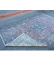 6x10 retro dining room rug, ,Boho Red Rug, 5'11 X 10' Bedroom Rug