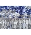 6x9 vintage area rug, distressed grey blue Rug , 6'2 X 8'9 Handmade Rug