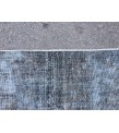 6x9 vintage bed plan rug, dark decor rug, distressed rug, 5'9 X 9'3 Handmade Rug