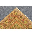 6x9 hand woven boho rug, Retro Living room rug, 6'5 X 8'8 Turkish rug